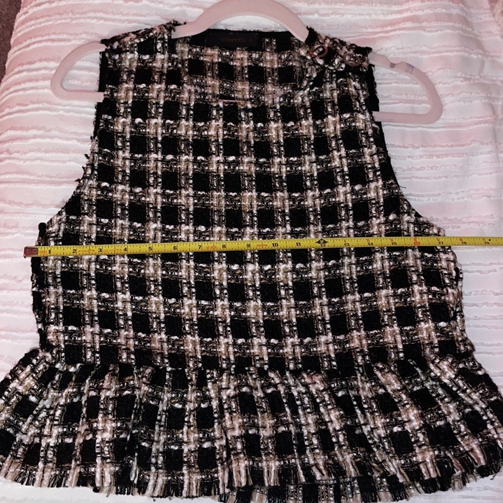 Storets Lisa Tweed Top - Picture 10 of 10